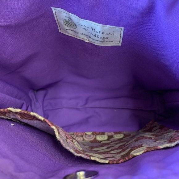 TARA HUBBARD HANDBAGS SMALL COTTON SHOUDER BAG - Picture 5 of 6